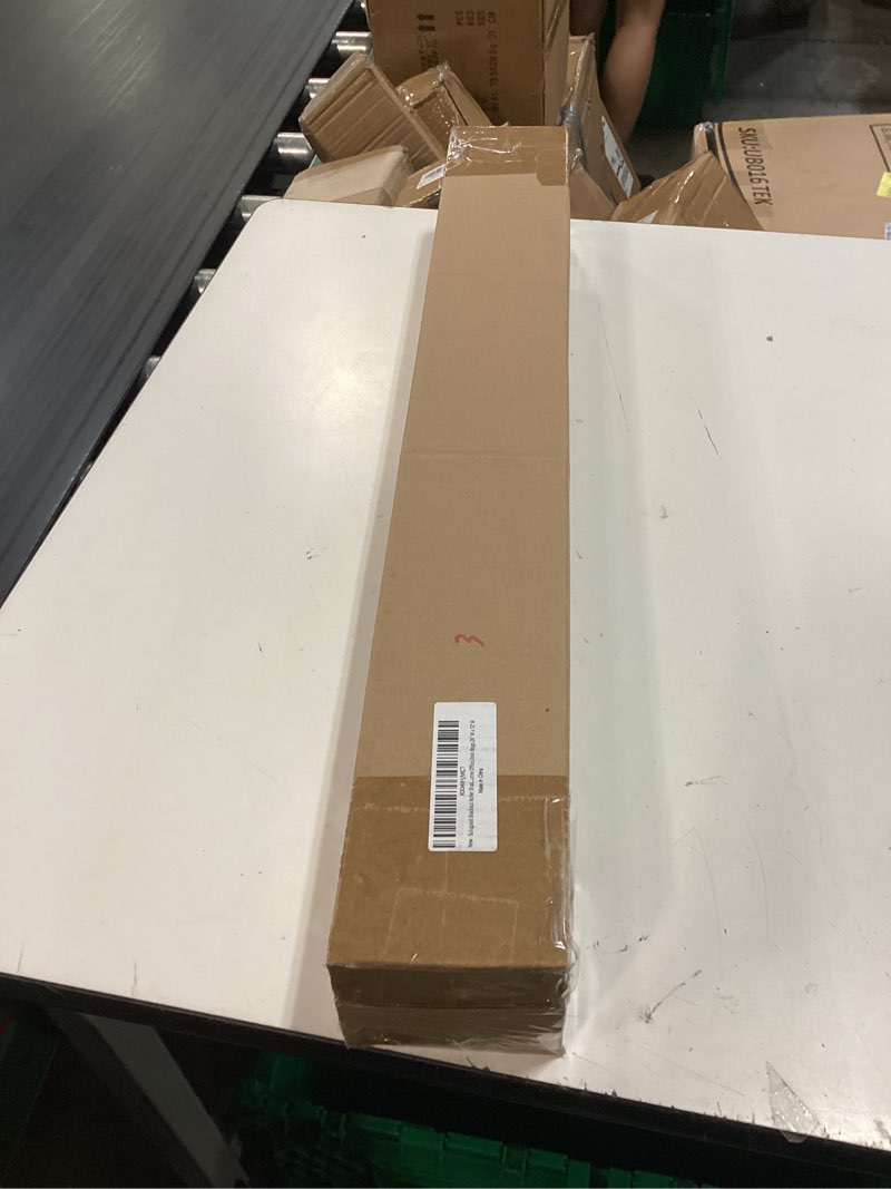 Condition photo showing New/Like New for blackout roller shades for windows cordless, linen fabric roller blinds room darkening shades with valance thermal insulated window shades for home office,door,beige,custom size blackout linen beige custom (12"-98"w x up to 86"h)