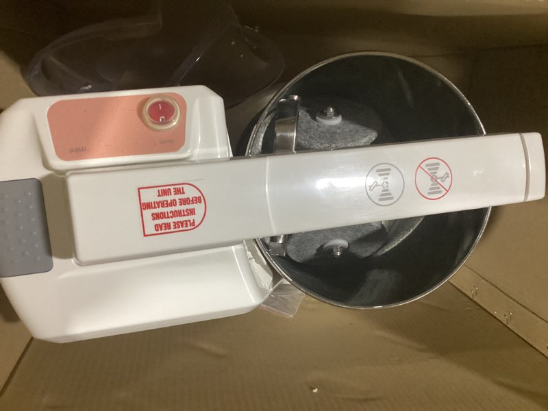 Condition photo showing As Is for ULTRA Mini Table Top 1.25L Wet Grinder with Atta Kneader, 110-volt (New Model), white, 1.25-Liter