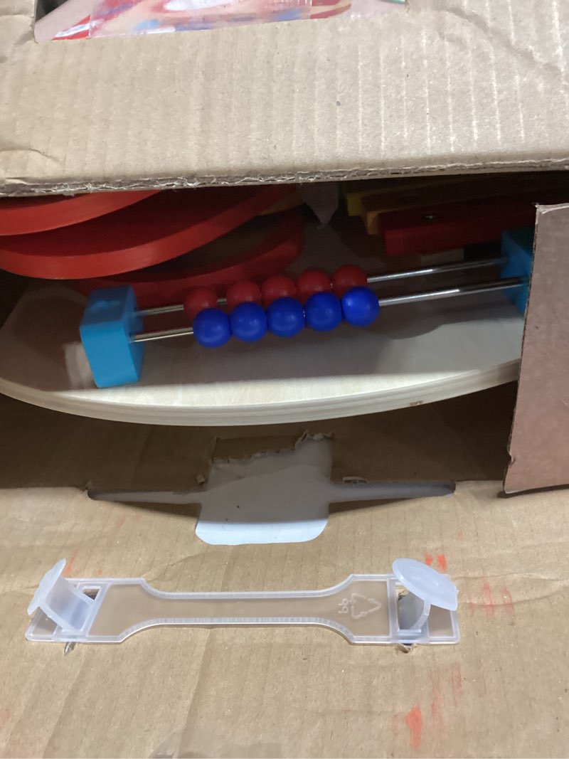 Condition photo showing New/Like New for Nuby Wooden Baby Walker with Interactive Features for Early Development, Promotes Walking, Motor Skills, and Creativity