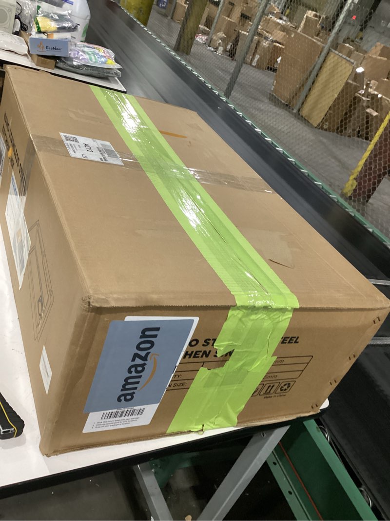 Condition photo showing Good Condition for Kiamates 32 Inch Undermount Black Stainless Steel Kitchen Sinks,32x19x9 Inch Deep Single Bowl Kitche