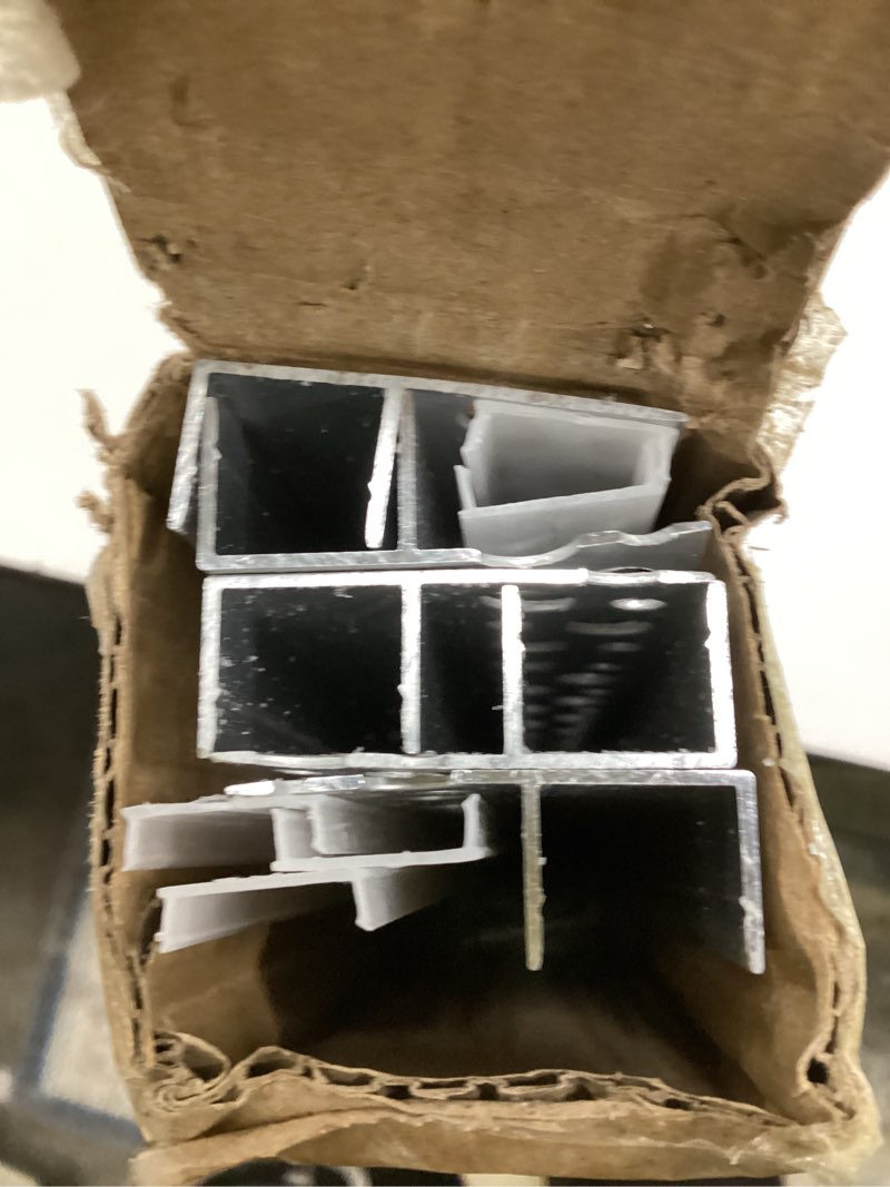 Condition photo showing Good Condition for inShareplus Plaster-in LED Channel, 3.3ft/1M 6Pack LED Aluminium Channel with Milky Diffuser, Trimless Recessed Single-Sided Aluminum Profile LED Strip Diffuser for Under Cabinet and Corners of Wall single-edge-6-pack (recessed)