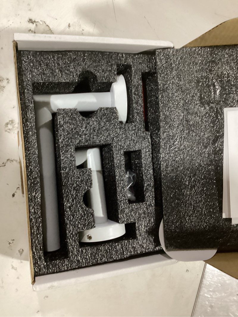 Condition photo showing New/Like New for junsun white toilet paper holder wall mounted pivoting toilet paper roll holder white matte bathroom toilet paper holder white stainless steel modern white bathroom tissue holder mega roll tp holder white 1
