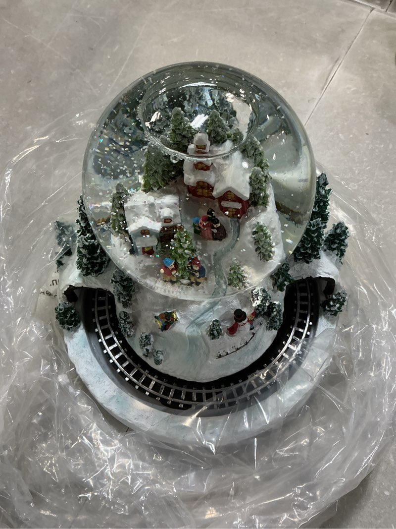 Condition photo showing Good Condition for MUMTOP Snow Globes - Snow Globes for Kids or Girls and Boys, 6.7 Inch Carousel Snow Globe Music Box with Multi Color Changing LED Lights Christmas Birthday Gift Decor Pink
