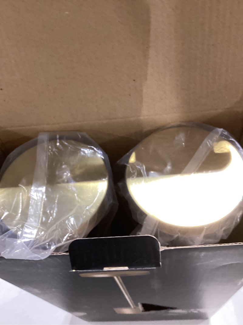 Condition photo showing Good Condition for SAKRINGT Cordless Table Lamps Rechargeable,6000mAh Portable Battery Operated LED Table Light for Restaurant Outdoor 2 Pack Gold 2 Pack Gold(New)