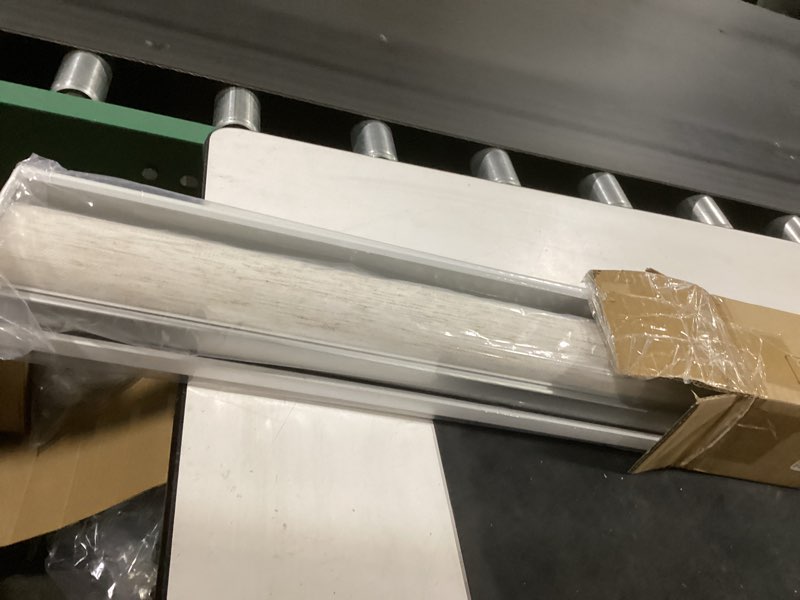 Condition photo showing Good Condition for persilux free-stop cordless window blinds light filtering roller shades for windows (cream 34" w x 64" h) natural woven fabric uv protection thermal insulation roller blinds for windows, home, door 34"w x 64"h cream (light filtering)