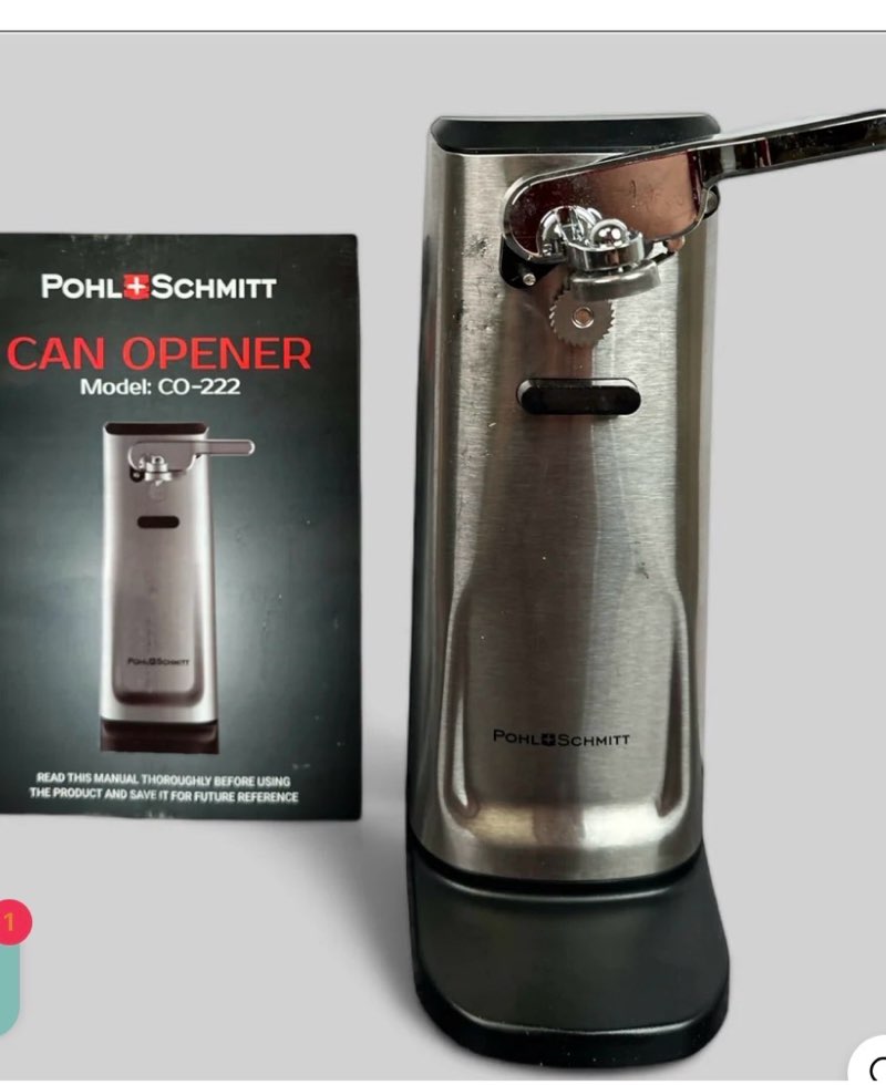 Electric Can Opener, Knife Sharpener, Bottle Opener | Pohl Schmitt