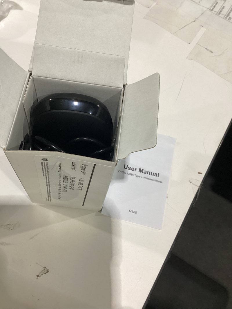 Condition photo showing Good Condition for type c wireless mouse?vssoplor usb c rechargeable portable quiet laptop mouse usb and type c receiver dual mode mice for pc, laptop, macbook, tablet-black