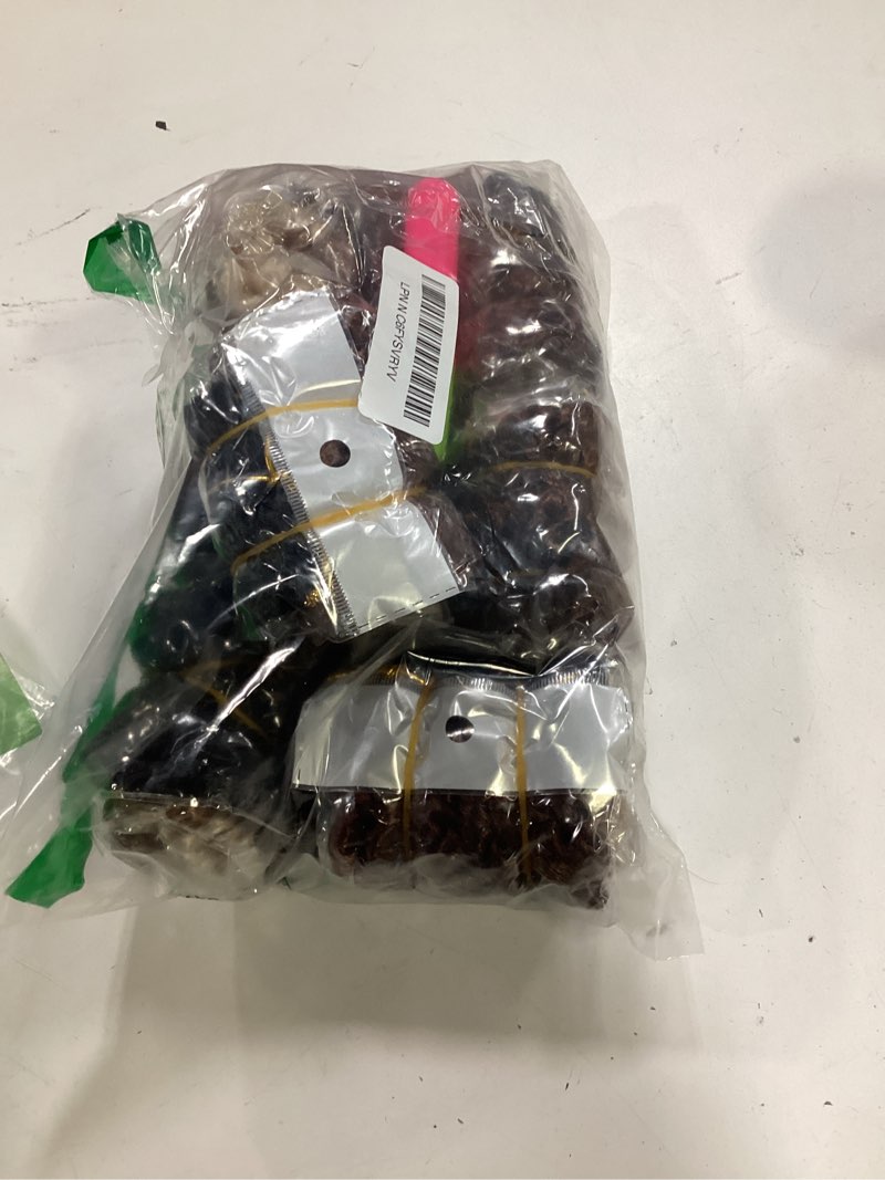 Condition photo showing Good Condition for bestlove 18 inch 8 packs pre-twisted passion twist crochet hair, pre-looped bohemian curly end braiding hair, low temperature synthetic twist braids hair extensions for black women (t1b/30/613) 18 inch (pack of 8) t1b/30/613#