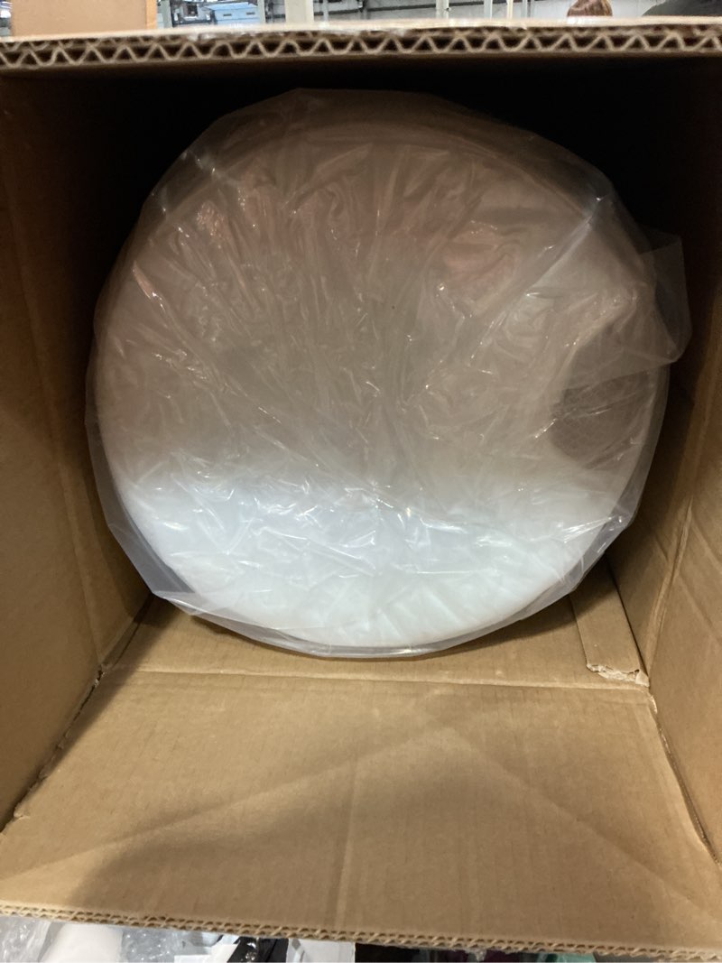 Condition photo showing New/Like New for 3 inch cooling mattress topper king, ice silk with gel-infused 40d memory foam mattress topper with removable soft cover, pressure relief & non-slip (white, king) white king