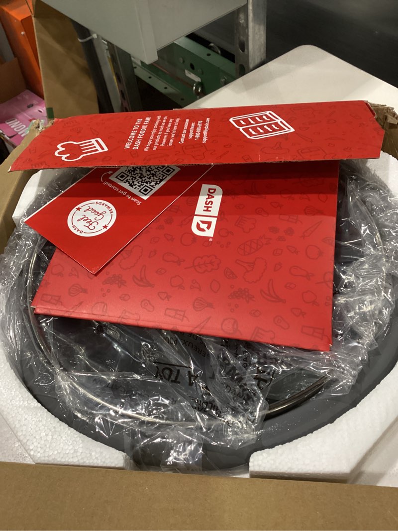 Condition photo showing As Is for Dash Family Sized Rice Cooker - Large-Capacity Rice Cooker - Features Ceramic, Nonstick Surface & Keep Warm Function - Great for Convenient Meal Prep & Family Meals - 20-Cup Capacity Family Sized Rice Cooker CREAM