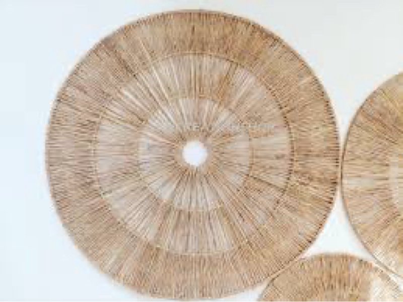 (Similar)Set of 3 Boho Jute Round Wicker Basket Wall Decor,Woven Wall Baskets Decor,Round Seagrass Baskets Home Decor,Boho Wall Art, Wicker Wall Tray