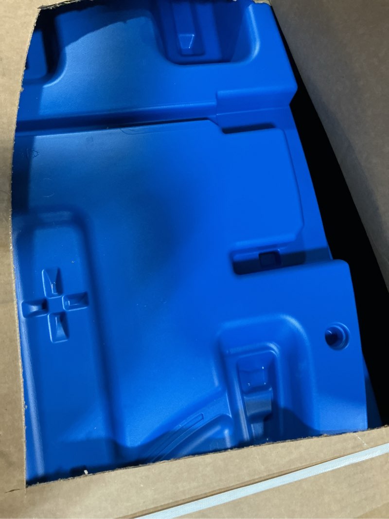Condition photo showing Good Condition for delta children turbo race car twin bed, blue
