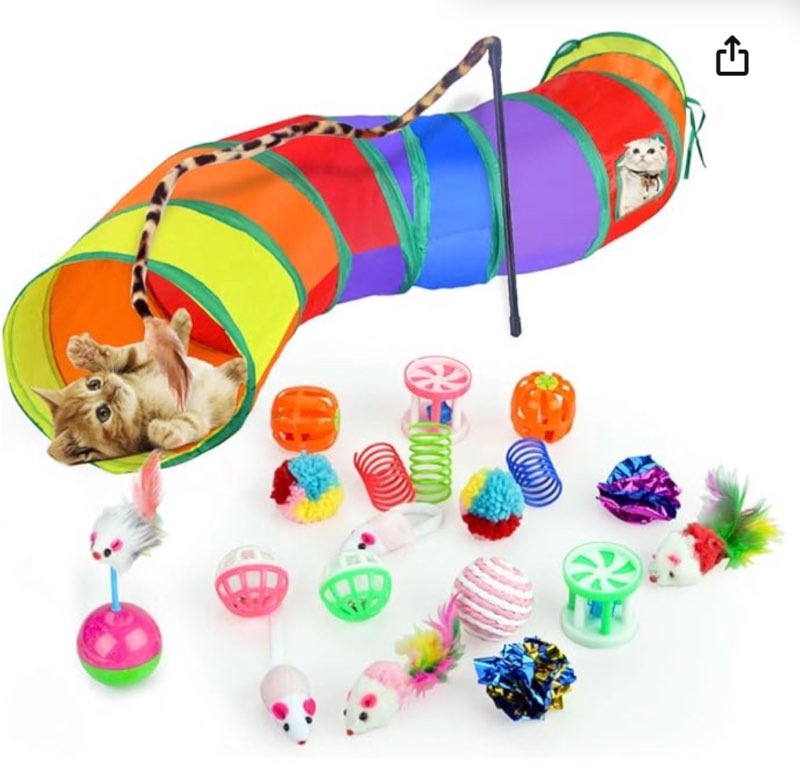 Cat Toys, Interactive Toy for Cats, Cat Toy with Tunnel, Cat Toys, Cat Toys, Cat Toys, Tunnel, Toys for Cats
