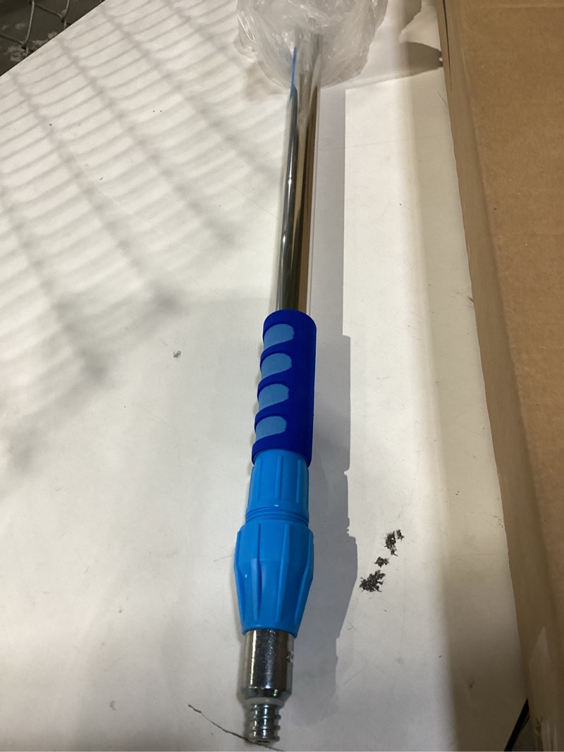 Condition photo showing Good Condition for extension pole, telescoping rod, 3.5-6 ft extendable deck brush handle, boat hook, painter’s stick, 3/4" universal end, twist lock, for paint rollers, mops, and long reach tasks 3.5 ft to 6 ft