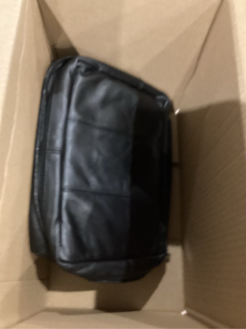 Condition photo showing Good Condition for B&F Embassy Black Solid Genuine Leather Bible Cover