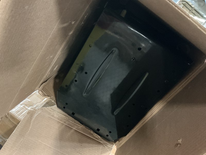 Condition photo showing As Is for Lippert Components 432696 Alumi-Tread Triple Manual Step , Black