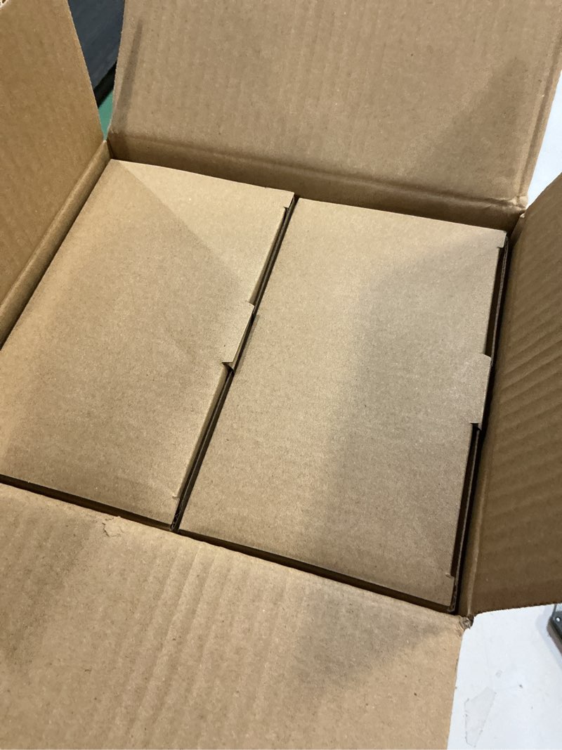 Condition photo showing New/Like New for goldenwarm Passage Door Knob Gold, Zinc-Alloy Modern Brushed Gold Closet Door Knob Interior for Hallways, Heavy Duty Square Gold Modern Doorknob - 6 Pack 6 Pack Passage Gold