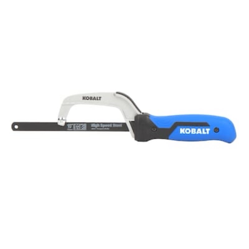 kobalt 10-in extra fine cut hack saw