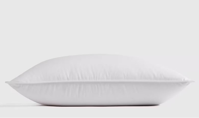quince luxe goose down pillow medium