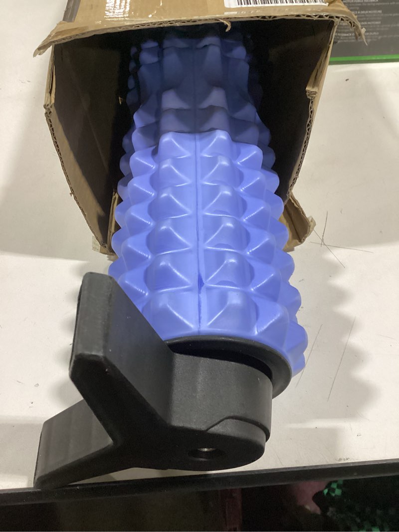 Condition photo showing Good Condition for New Upgrade Bracket Foam Roller, 21 Inch Firm Deep Tissue Muscle Massager for Back Leg Pain & Sore Muscles (Blue)