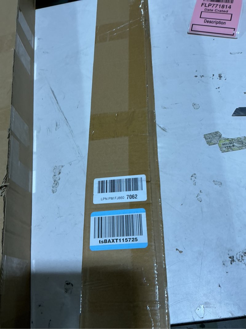 Condition photo showing Good Condition for Tension Curtain Rod 39-173 In, One-Click Telescopic Rod No Drilling, Black Extra Long Outdoor Curtain Rod for Patio Windows, Adjustable Tension Shower Curtain Pole for Bathroom Renter Friendly 39-173 "