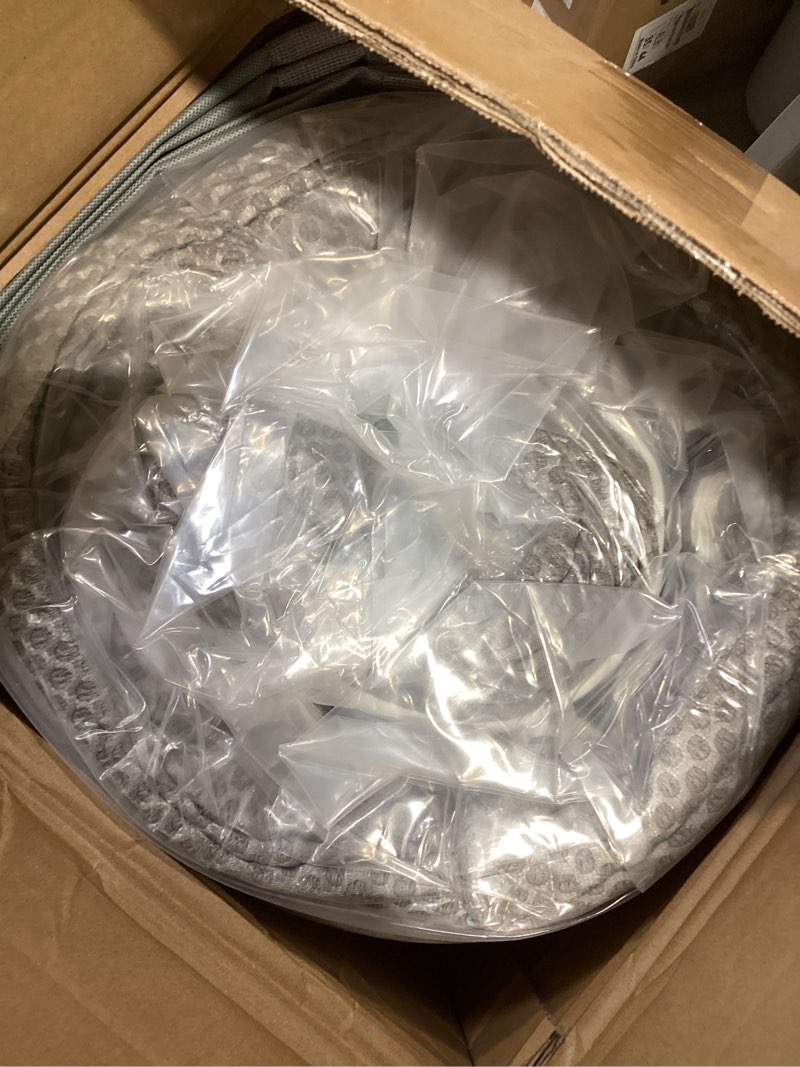 Kingfun Foldable Mattress 4 Inch Folding Mattress Tri-fold Gel Memory Foam Breathable with Storage B