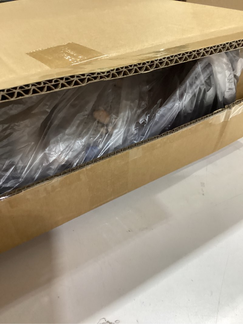 Condition photo showing New/Like New for ringtail peekaboo cat cave donut for multiple & large cats up to 30-45 lb, 3-in-1 self warming cat bed tunnel with 2 soft fluffy fleece pet blankets, scratch, detachable & washable (dark gray, large)