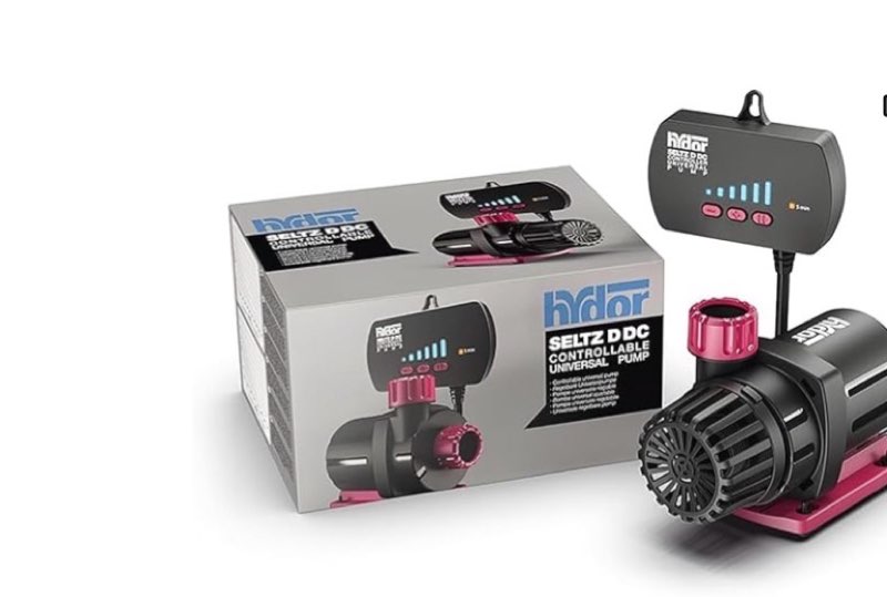 Hydor Seltz D DC Controllable Universal Pump 500 GPH, 750 GPH and 1000 GPH for Aquariums, Reefs, Pon