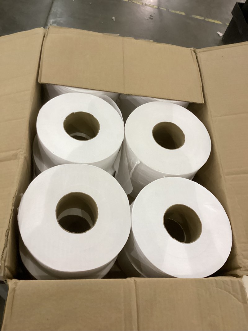 Condition photo showing New/Like New for Tork Jumbo Toilet Paper Roll White T22, Universal, 2-ply, 12 x 1000', TJ0922A