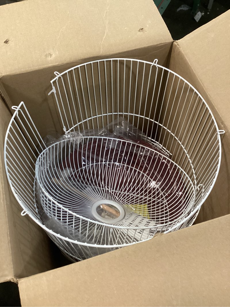 Condition photo showing As Is for prevue hendryx classic round bird cage, red, sp31999r,1/2"