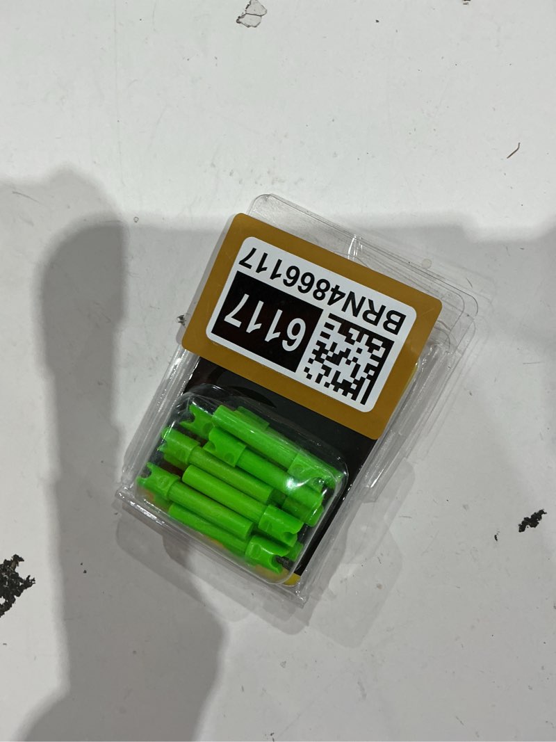 Condition photo showing Good Condition for tenpoint acu-x snap-on nock - green, pack of 12 - promotes long-range accuracy & preserves crossbow string life