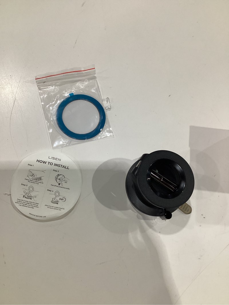 Condition photo showing As Is for LISEN for Magsafe Car Mount, Magnetic Phone Holders for Your Car, Magnet Car Accessories for Women Men Interior Jeep BMW, Vacuum SuctionPro for Valentines Day Gifts for Him Her Kits, for iPhone 17-12