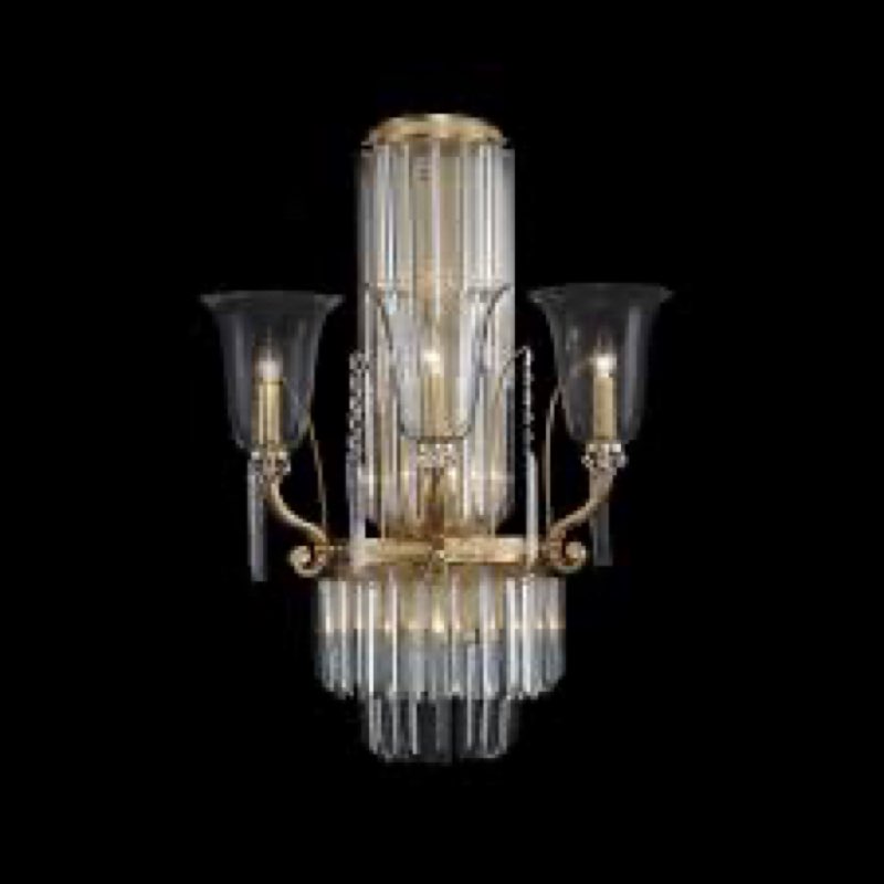 Mariners plug - in armed sconce
