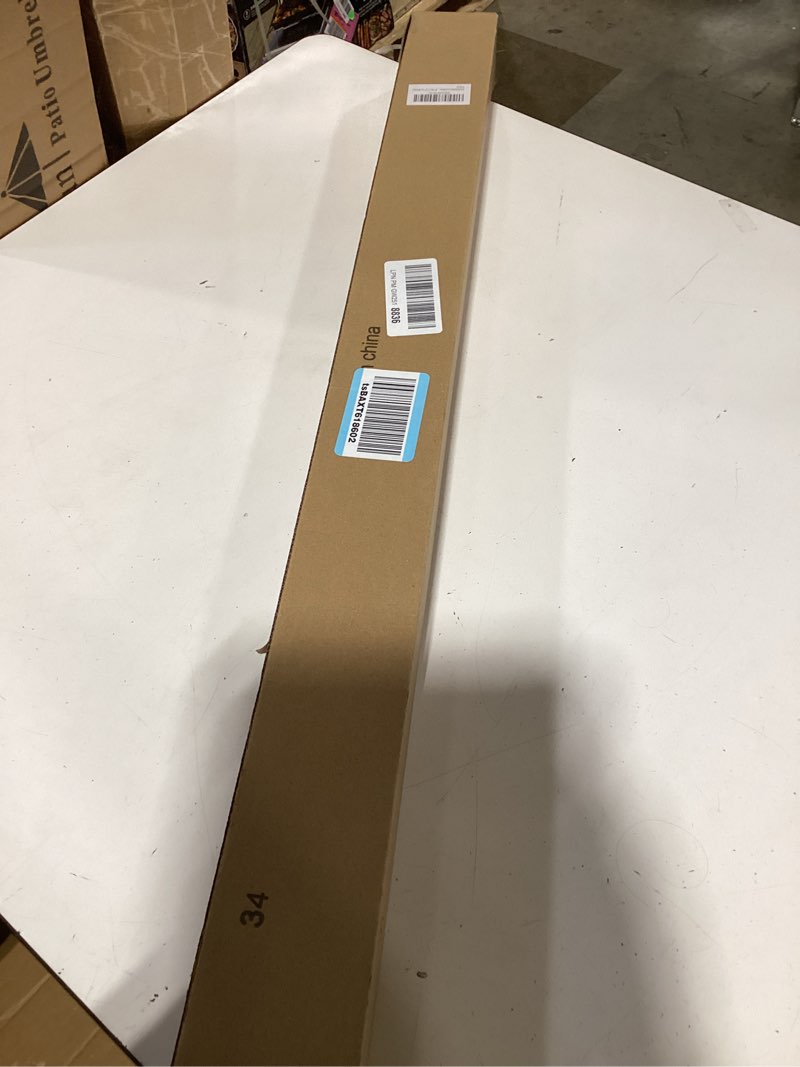 Condition photo showing As Is for chrisdowa cordless zebra blinds for windows, dual layer free-stop light filtering window roller shad