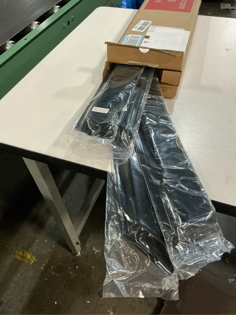 Condition photo showing Good Condition for kpy window visor compatible with honda pilot 2003-2008, 4pc rain guard side window vent deflectors tape-on style, 2003 2004 2005 2006 2007 2008 03-08 pilot