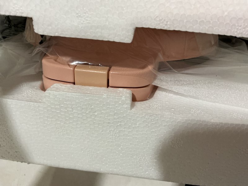 Condition photo showing New/Like New for bella Flip-n-Store Waffle Maker with EverGood™ Ceramic Nonstick Coating, Fits-anywhere™ Kitchenware, Power Indicator Light, Cool Touch Handle & Cord Wrap, 7” Wide & 1" Deep Plates, 1000 Watt, Blossom Blossom 7