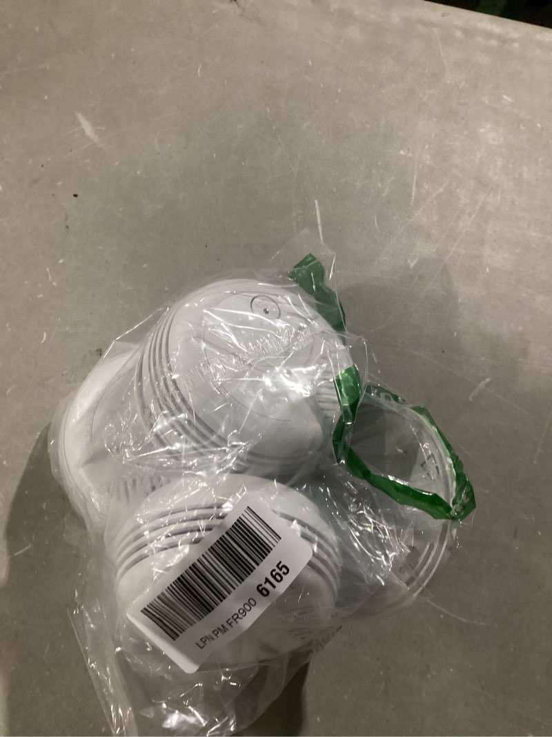 Condition photo showing Good Condition for Fire Alarms Smoke Detectors, Photoelectric Sensor Smoke Alarm Battery Operated, Fire Alarm with Test Button & Low Battery Signal, LED Warning Light 85 dB Alarm Sound for Bedroom and Home, 3 Pack PA-437EN-3P