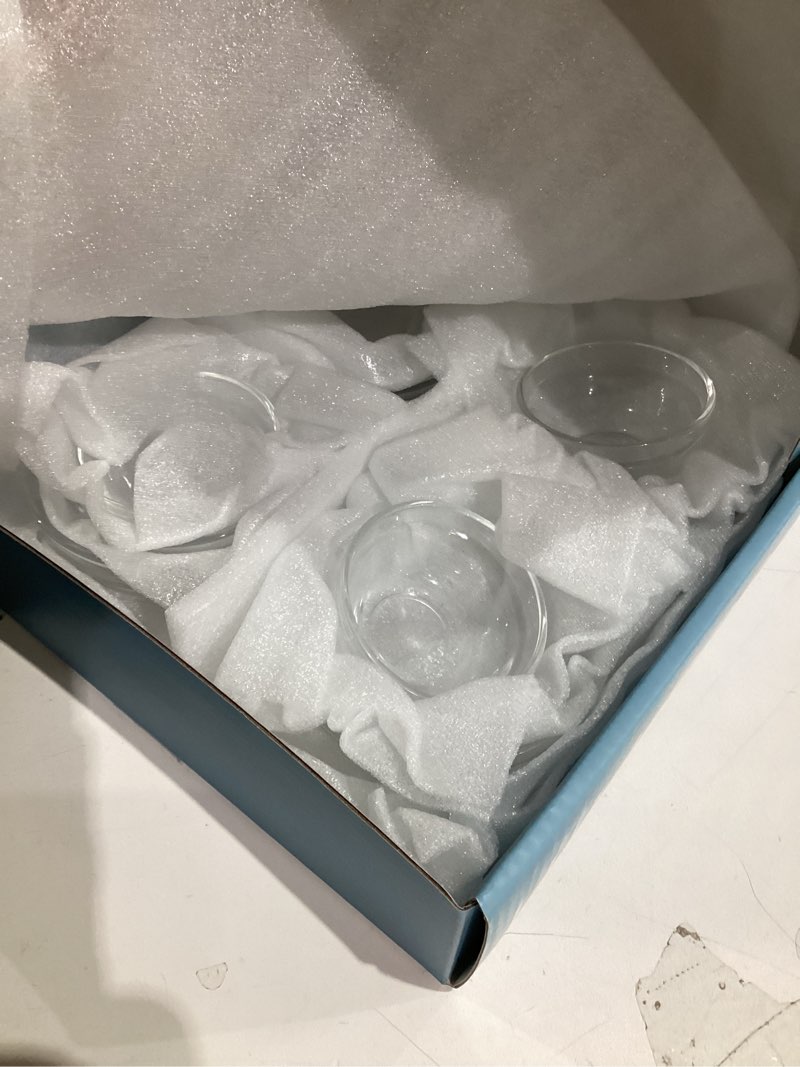 Condition photo showing As Is for HillSpring 3 Sizes of Glass Prep Bowl Sets, Clear Small Pinch Bowls for Salt, Spices and Chopped Ingredients, 1.5oz/2.5oz/3.5oz, Set of 12