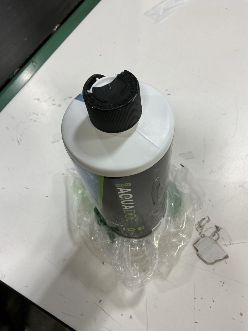 Condition photo showing As Is for copper pool algaecide for swimming pool - 90 day algaecide for inground pool to prevent and remove pool algae - super algaecide for pool opening - aquadoc 32oz