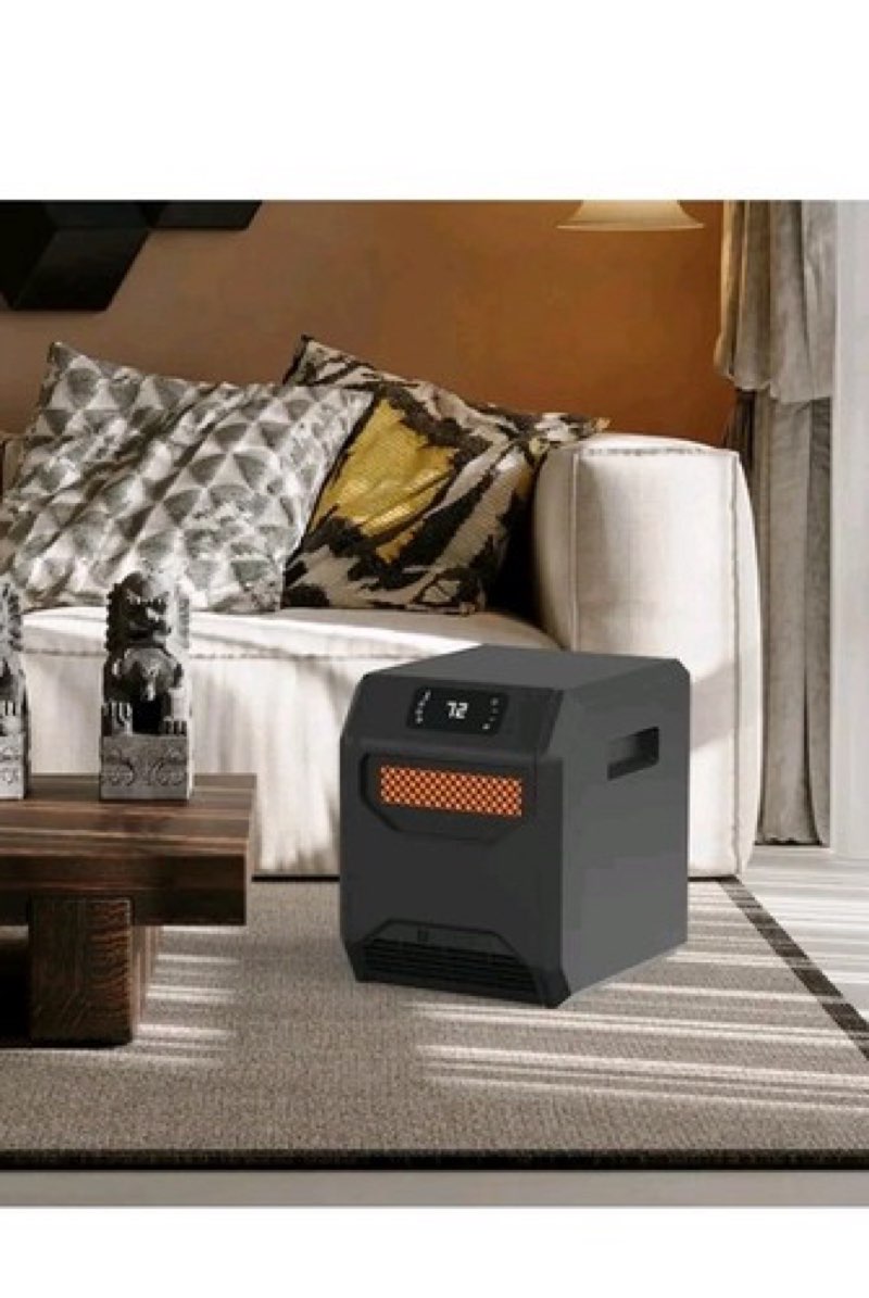 Utilitech Infrared quartz Cabinet Heater 300sq.Ft. Remote