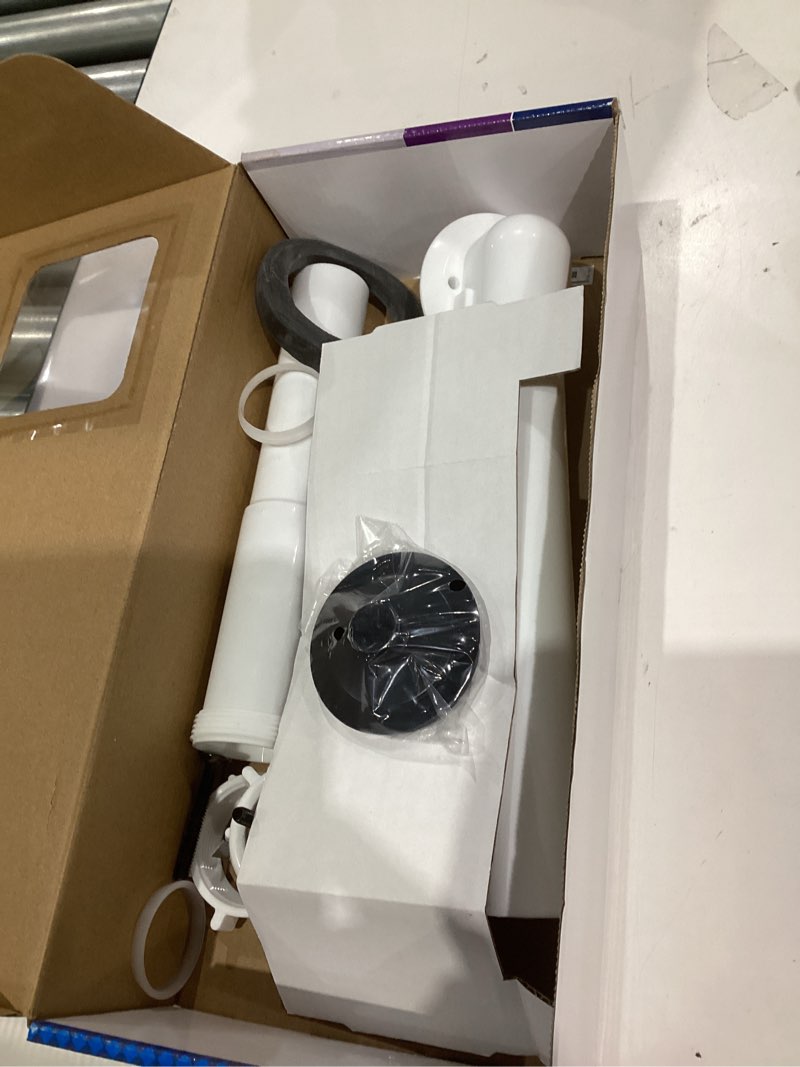 Condition photo showing Good Condition for Dearborn 1-1/2-in Push N' Pull White/Matte Black Push-pull Drain with Polypropylene Pipe Included