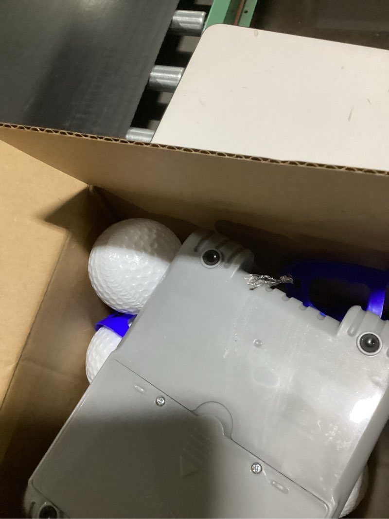 Condition photo showing As Is for Franklin Sports MLB Electronic Baseball Pitching Machine - Automatic Youth Pitching Machine with (6) Plastic Baseballs Included -Youth Baseball Pitcher Pitching Machine (Includes 6 Balls)