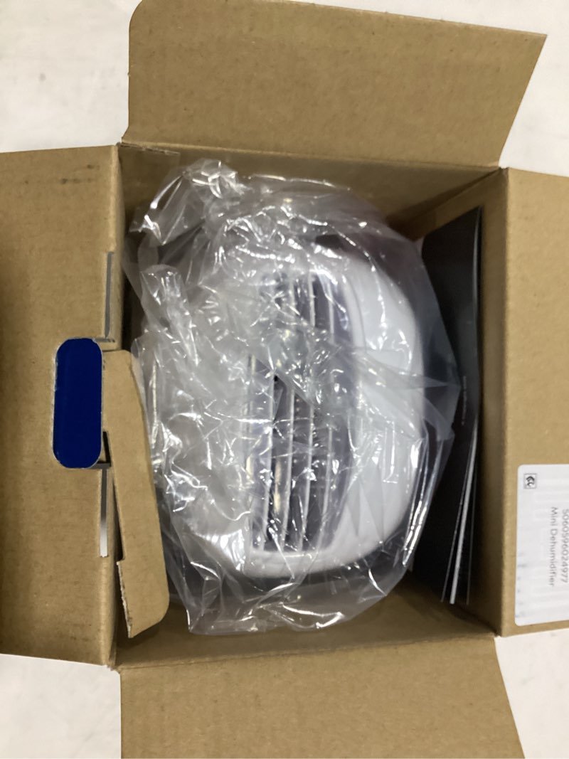 Condition photo showing As Is for pro breeze mini portable dehumidifier, 17oz ultra quiet compact peltier dehumidifier, 215 sqft 1pack