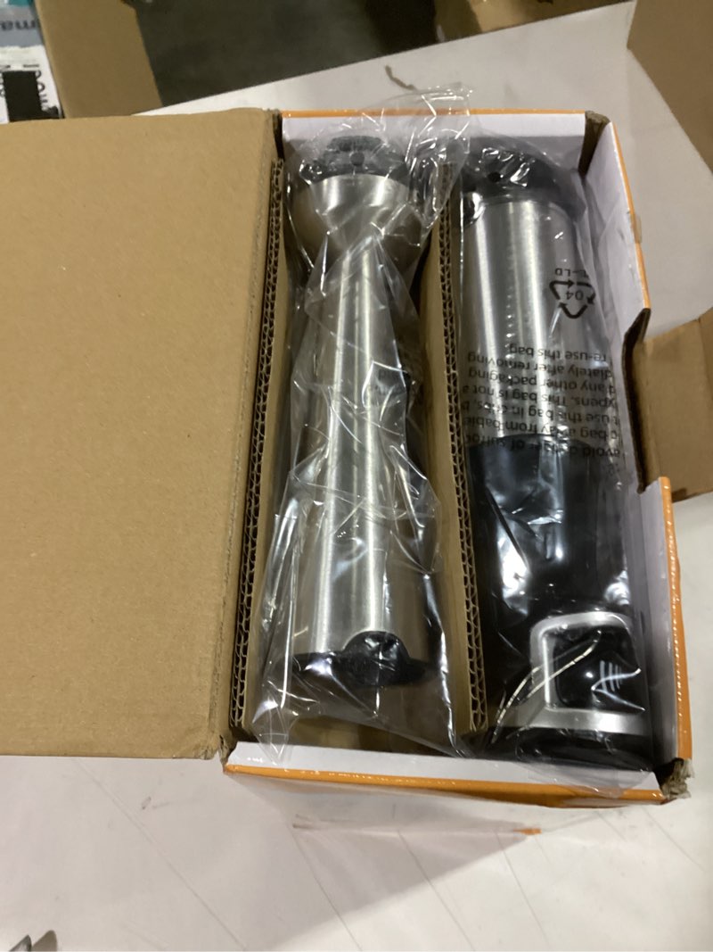 Condition photo showing Good Condition for immersion blender handheld corded hand blenders set 1100w, trigger variable speed 5 in 1 stick emulsifier with chopper, whisk and frother for soup, baby food and smoothies black