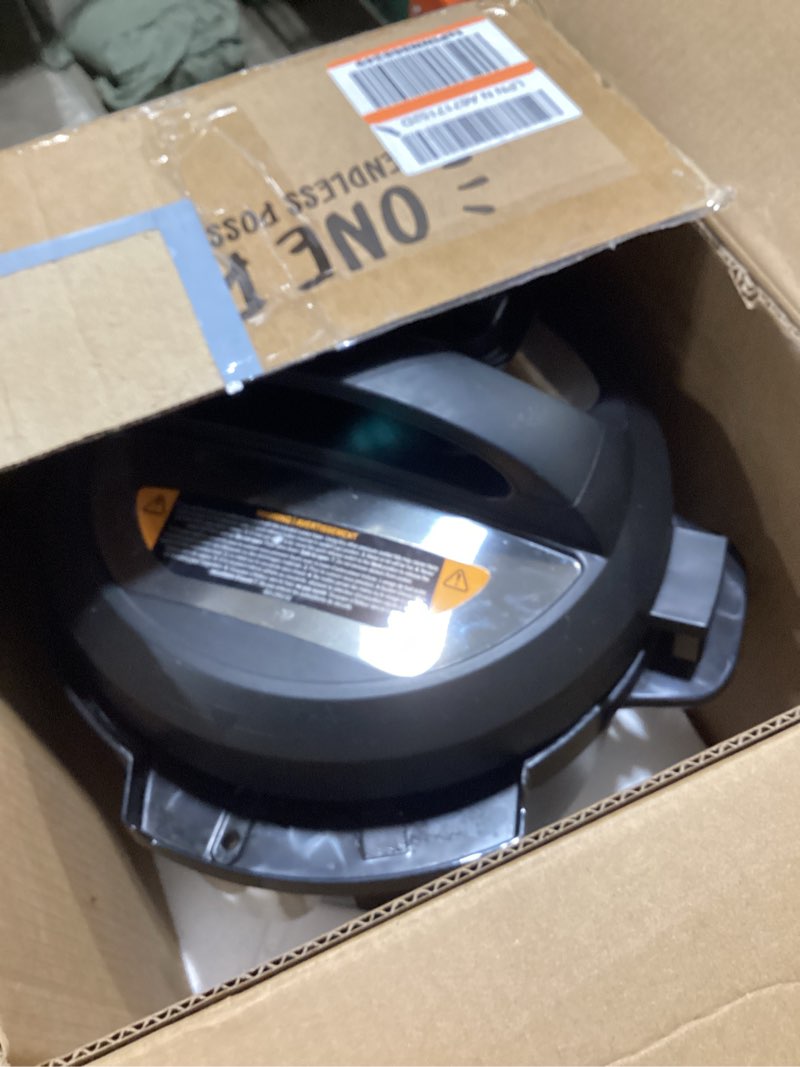 Condition photo showing Good Condition for instant pot 6qt rio 7-in-1 multi-cooker, pressure cooker, slow cook, sauté, steam, rice maker, yogurt, & warmer, black, 6 quarts black 6 quarts