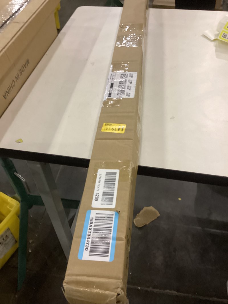 Condition photo showing New/Like New for Dark bronze curtains    rods