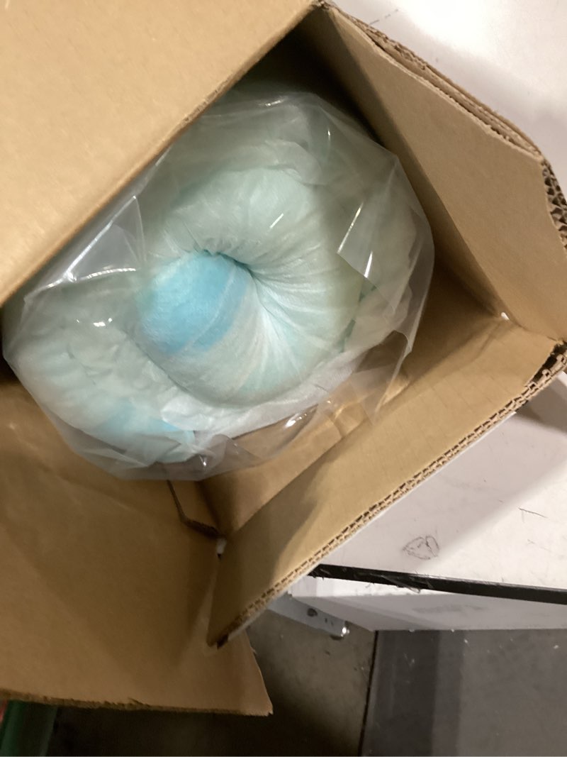 Condition photo showing Good Condition for Sweetcrispy Memory Foam Mattress Topper Twin, 2 Inch Thick Gel Infused Cooling Toppers Pad for Twin Size Bed, Sleeper Sofa, RV, Camper, CertiPUR US Certified, Ventilated and Breathable, Blue 2 IN Twin