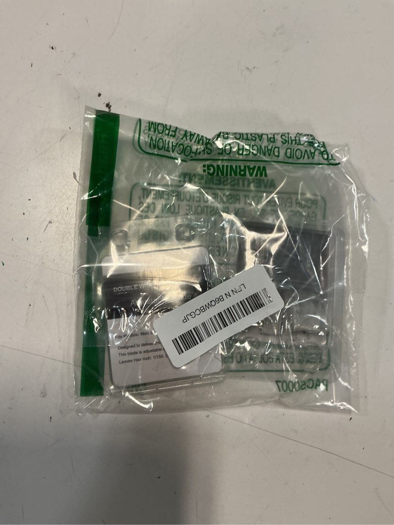 Condition photo showing Good Condition for 2 pack 2215 replacement t wide blades for wahl 5 star detailer li trimmer 8081 and 8171 - adjustable stainless-steel zero-gap trimmer blade, silver