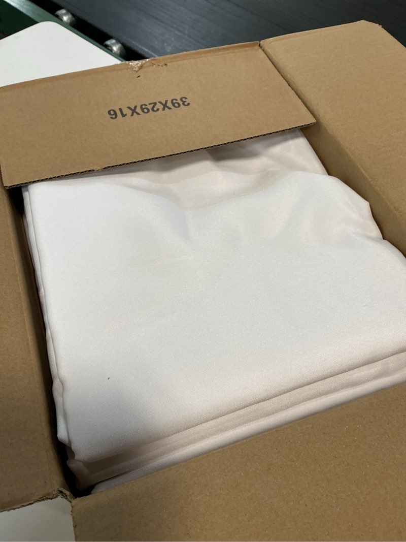 Condition photo showing Good Condition for fitable white tablecloths for rectangle tables, 6 pack - 70 x 120 inches - reusable and washable table clothes for 6-8 ft tables, polyester fabric table covers for wedding, party, banquet white 70x120 in, 6 pack
