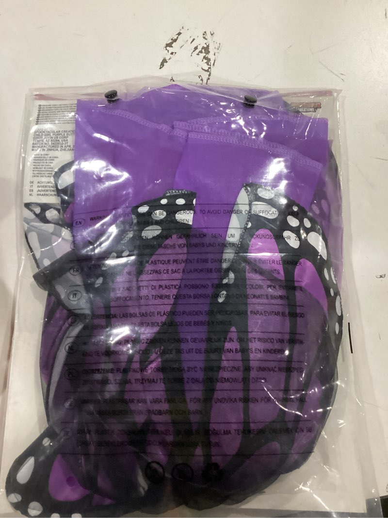 Spooktacular Creations Child Girls Butterfly Costume, Toddlers Fantasy Butterfly Outfit with Wings a